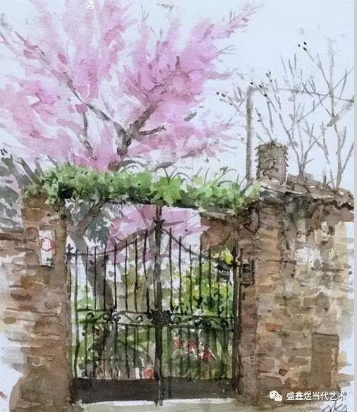 赤坂孝史 水彩里的春夏秋冬